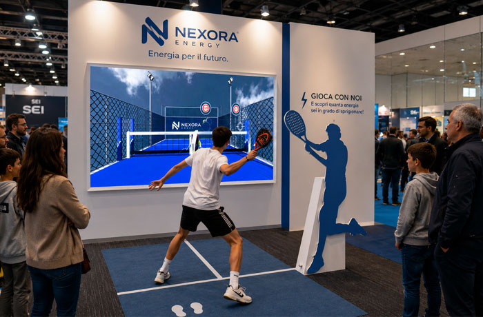 Simulatore di padel Nexora