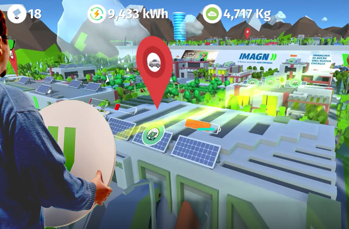 Gioco interattivo Energy Game