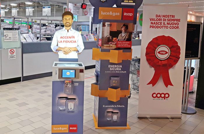 Installazione di gioco interattivo