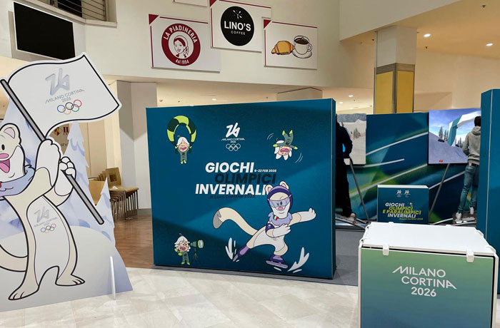 Simulatore di sci Milano Cortina 2026